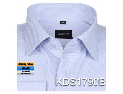 1-KDS1790 Modrá s jemnou texturou