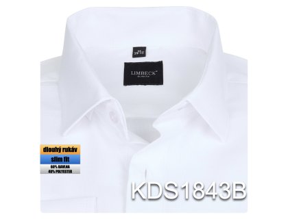 01-KDS1843 bílá s jemnou strukturou