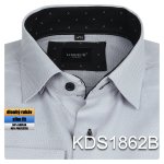 0-KDS1862 Košile šedá