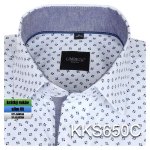 1-KKS650 Bílá s modrým vzorem