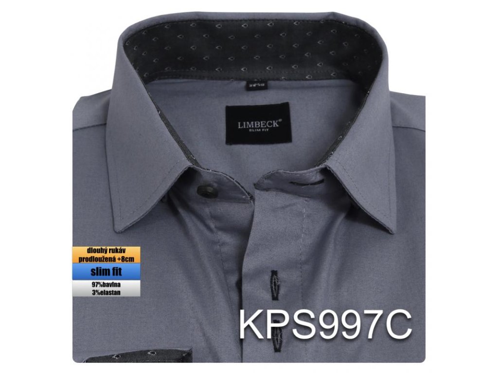KPS997-Šedá s tmavou
