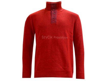 2299 červený knoflíkový
