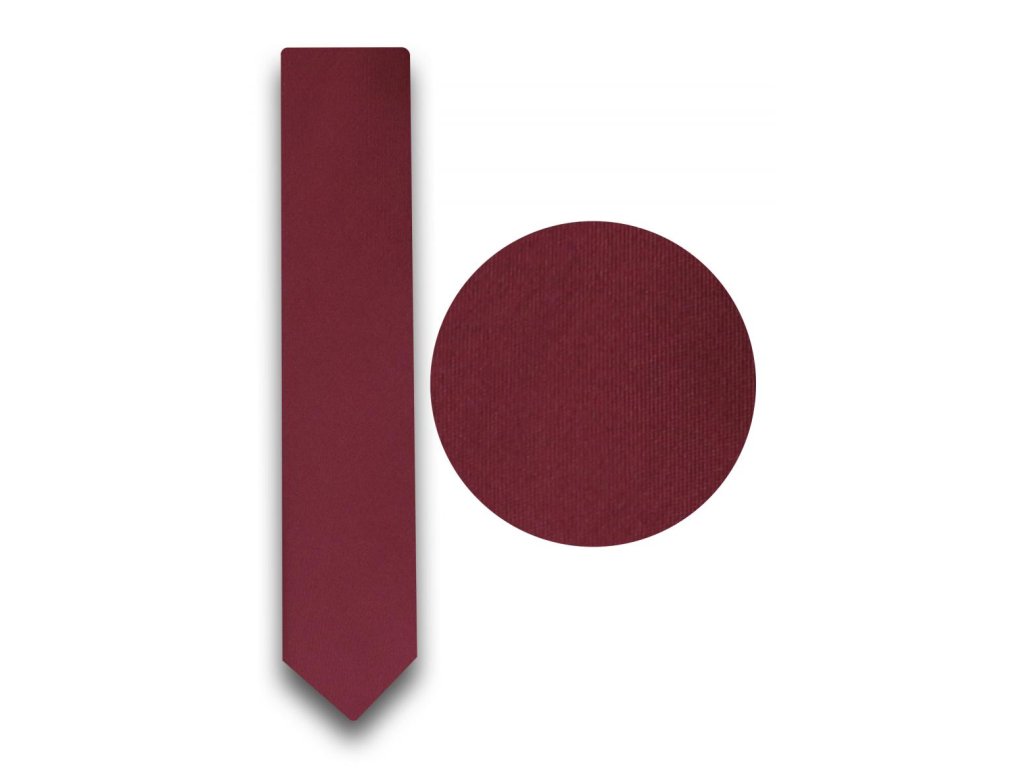 Kravata vínová