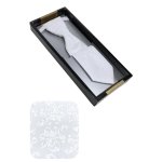 Svatební kravata bílá