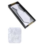 Svatební kravata bílá