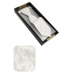 Svatební kravata smetanová