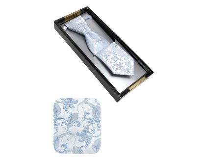 Svatební kravata modrá světlá