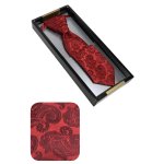 Svatební kravata červená