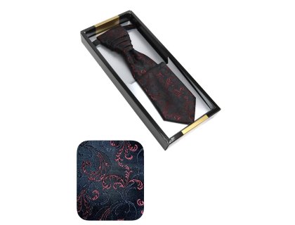 Svatební kravata vínová tmavá