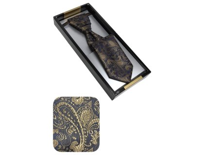 Svatební kravata zlatá