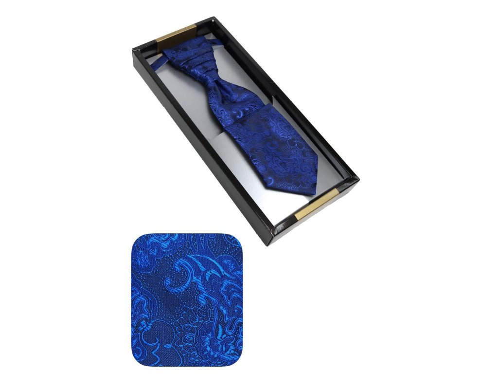 Svatební kravata modrá