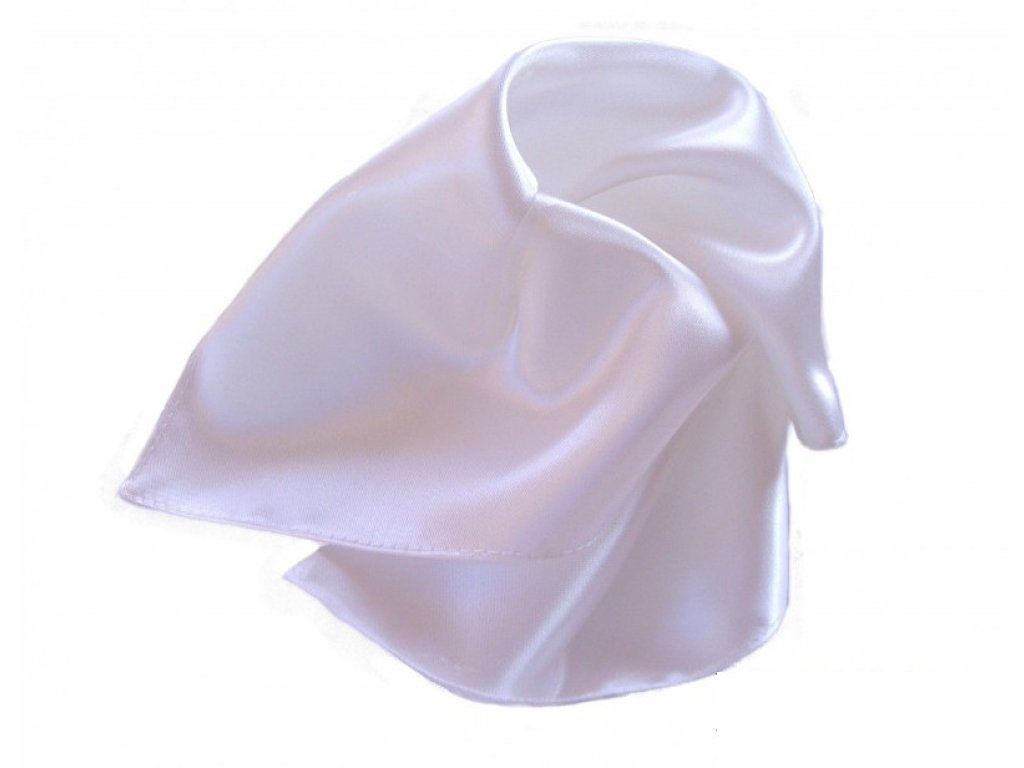 Kapesníček společenský bílý