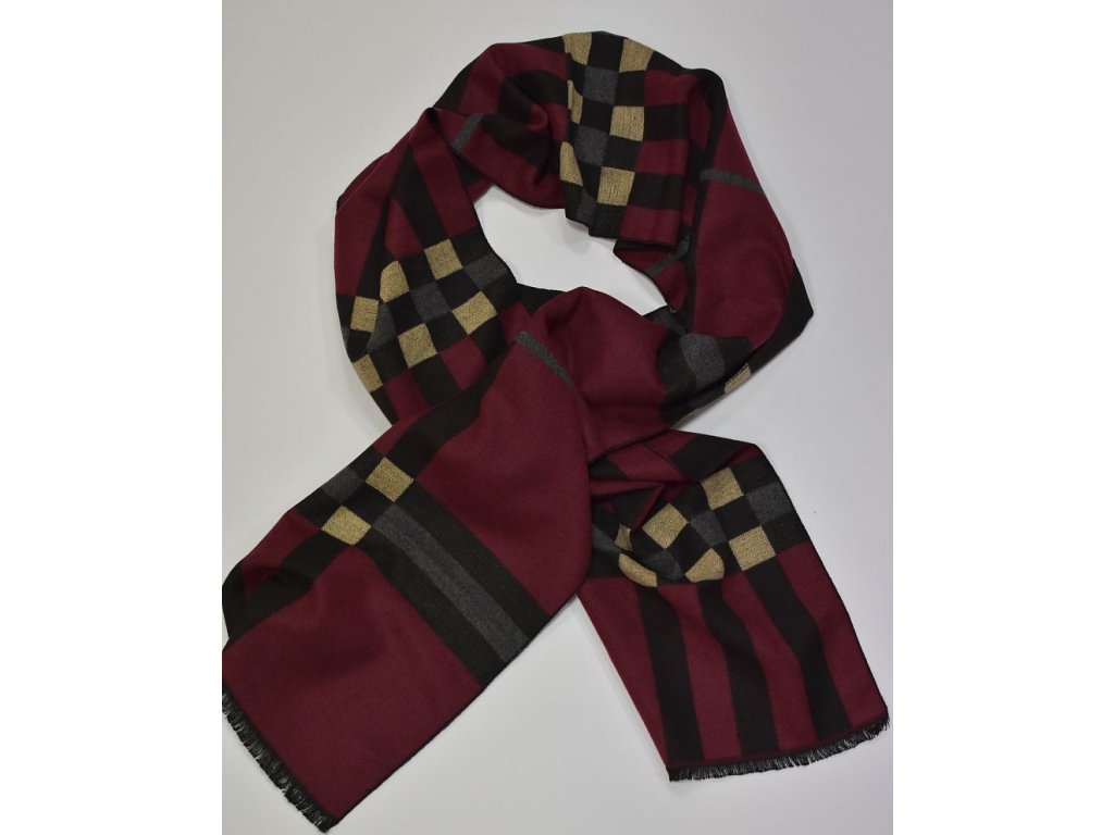 Bordo s kostkou