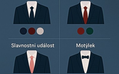 Elegantní košile a doplňky