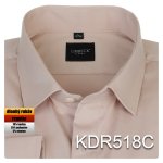 Pánská košile krémová - KDR518C