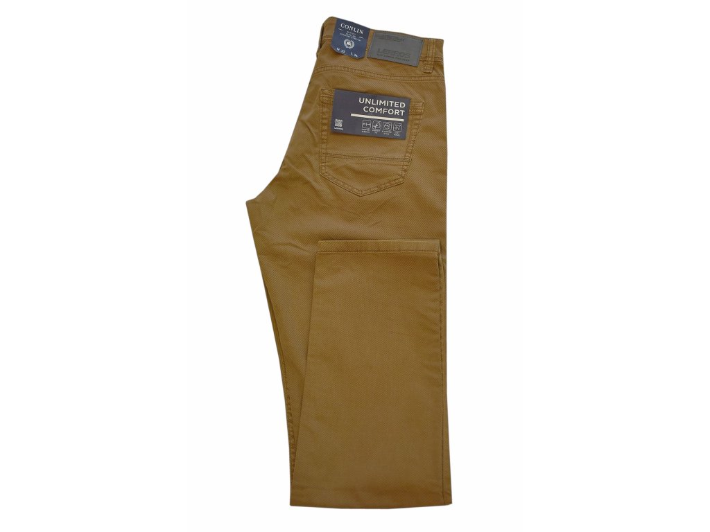 Pánské kalhoty LERROS - camel - 2009138