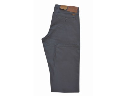 Pánské kalhoty šedo-mdré 510/70