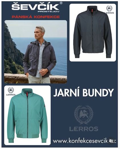 NOVÉ JARNÍ BUNDY LERROS