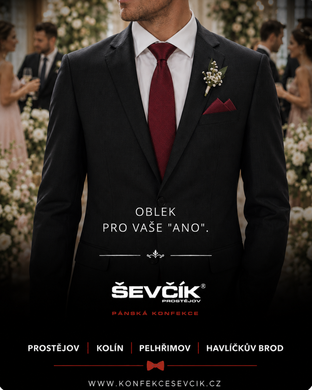 Oblek pro vaše „ANO“